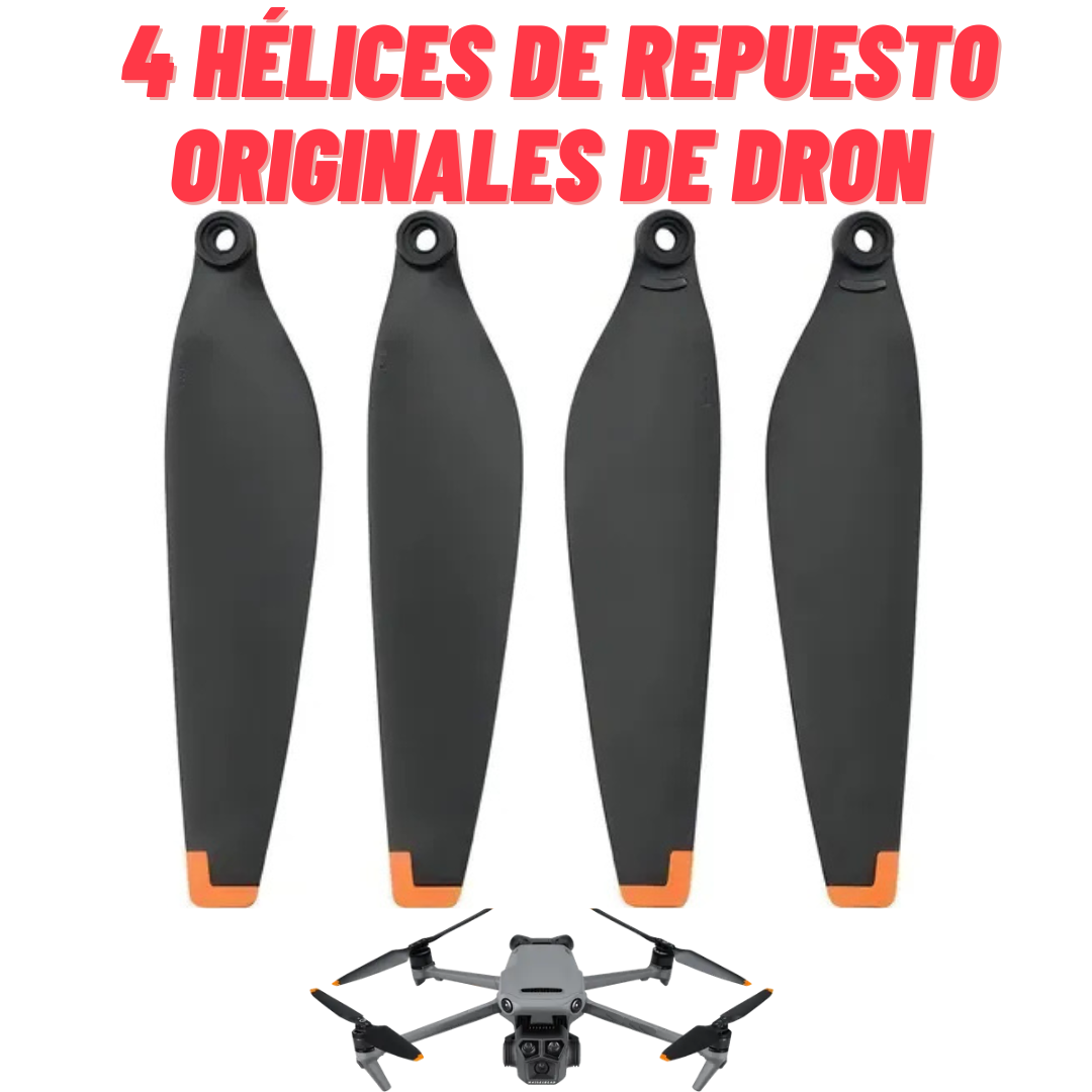 4 Hélices de Repuesto Originales para tu Dronepulses®