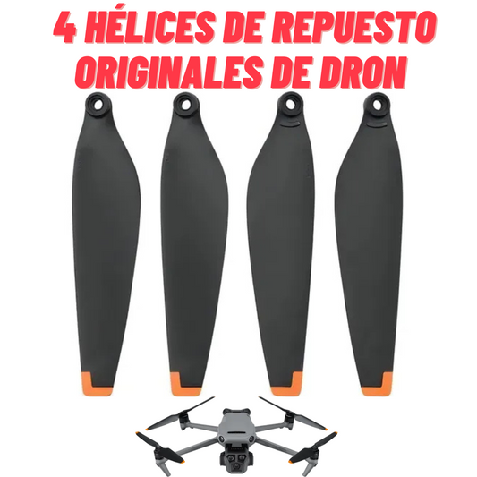 4 Hélices de Repuesto Originales para tu Dronepulses®